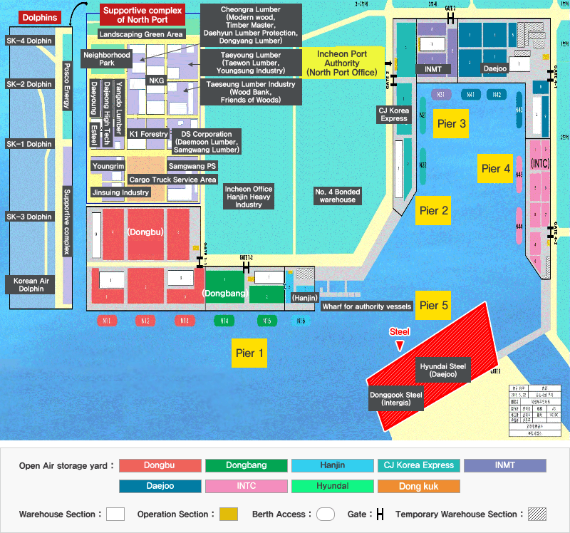Guide Map for North Port