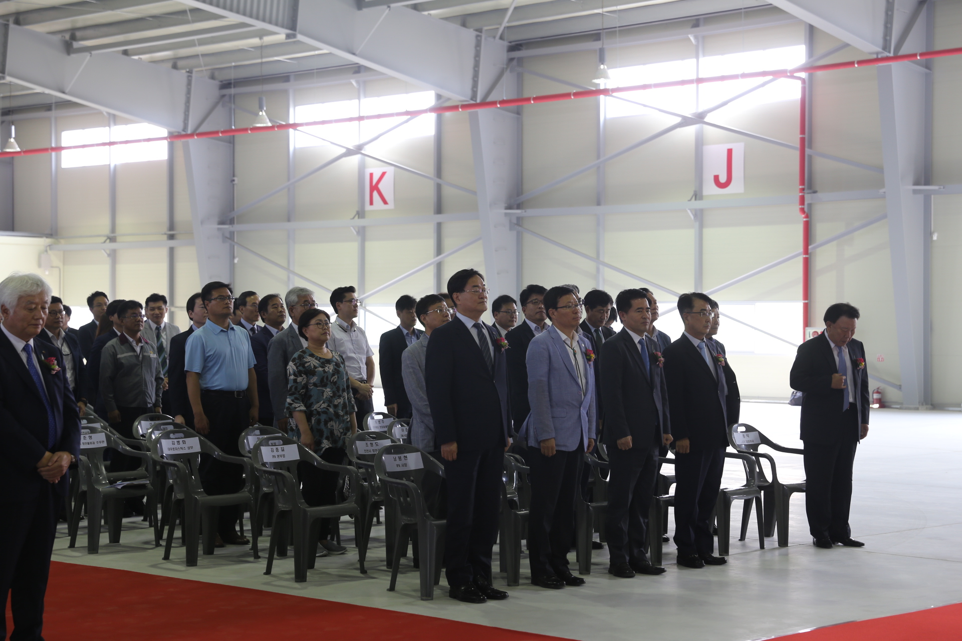 Completion ceremony for Incheon Cross Dock Co., Ltd’s LCL bonded warehouse in Incheon New Port was held on the 29th.